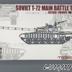 Unboxing Modelcollect Soviet T-72 MBT, 1/72, Ref.UA72194