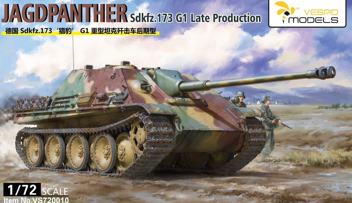 Jagdpanther 1/72 Vespid